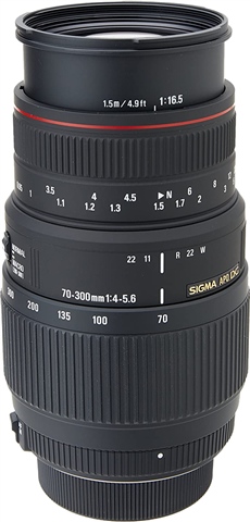 Sigma 70-300mm F/4-5.6 DG APO (Nikon) - CeX (UK): - Buy, Sell, Donate